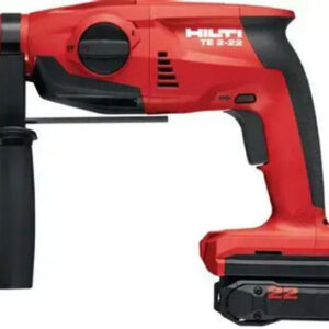 HILTI CORDLESS SDS TE2-22 4-16MM WITH CHARGER AND 2 BATTERIES