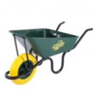 WHEELBARROW WITH SAND WHEELS